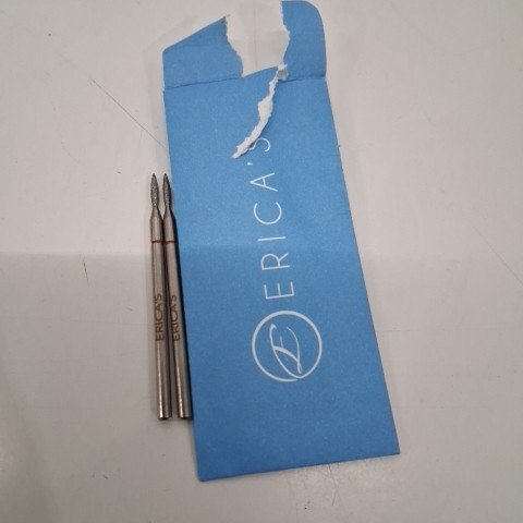 2PK ERICA'S FLAME NAIL DRILL BITS GOOD FOR CUTICLES (MODEL: C5844) image 3
