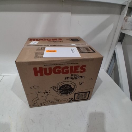 186PK HUGGIES LITTLE SNUGGLERS DIAPERS - SIZE 2 (12-18LB) - DISNEY WINNIE THE POOH (MODEL: 56309) image 2