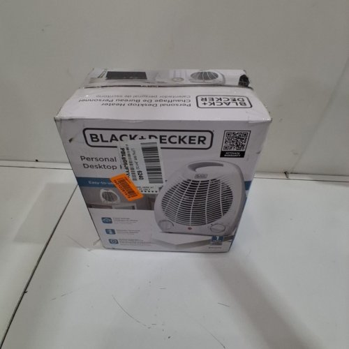 BLACK+DECKER PORTABLE SPACE HEATER WITH OVERHEAT PROTECTION FOR INDOORS - 1500W - WHITE - (MODEL:BHD101W) image 5