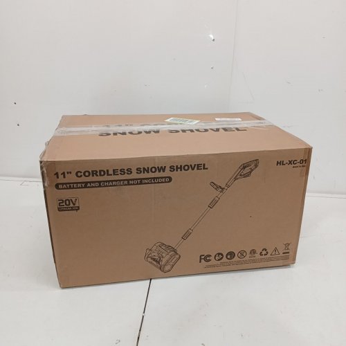 CORDLESS ELECTRIC SNOW SHOVEL FOR DEWALT 20V BATTERY - *TOOL ONLY* - 11" - YELLOW/BLACK - (MODEL: HL-XC-01) image 8