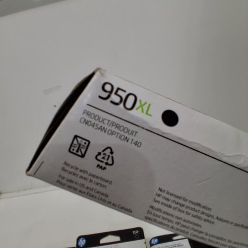 7 *EXPIRED* HP 950XL HIGH YIELD INK CARTRIDGES FOR SELECT OFFICEJET AND OFFICEJET PRO PRINTERS - BLACK (MODEL: CN045AN) image 2