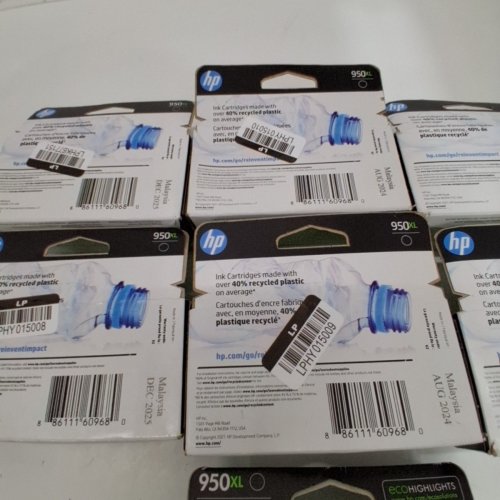 7 *EXPIRED* HP 950XL HIGH YIELD INK CARTRIDGES FOR SELECT OFFICEJET AND OFFICEJET PRO PRINTERS - BLACK (MODEL: CN045AN) image 3