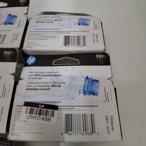 7 *EXPIRED* HP 950XL HIGH YIELD INK CARTRIDGES FOR SELECT OFFICEJET AND OFFICEJET PRO PRINTERS - BLACK (MODEL: CN045AN) image 5