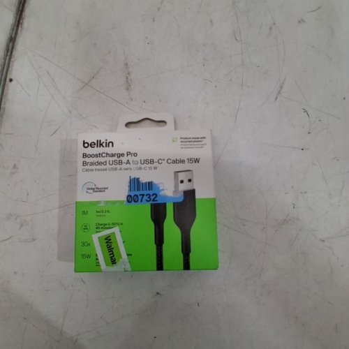 BELKIN BOOSTCHARGE PRO FLEX - USB-A TO LIGHTNING - 3.3FT - BLACK (MODEL: CAA010) image 2