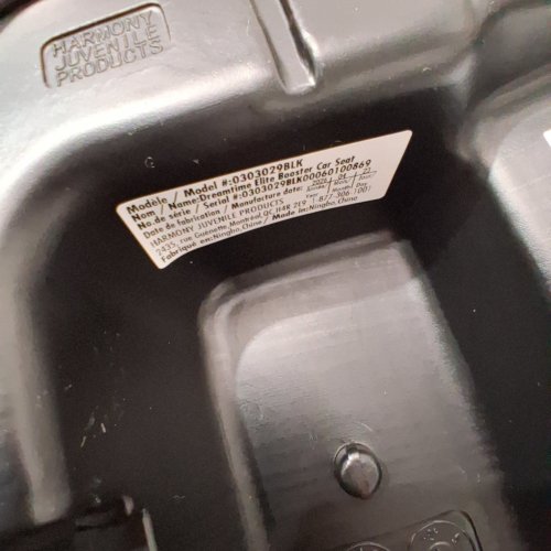 HARMONY 2-IN-1 DREAMTIME ELITE HIGH-BACK BOOSTER CAR SEAT WITH CUP HOLDER - 40 -110LBS - BLACK (MODEL: 0303029BLK) image 2