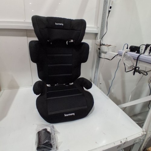HARMONY 2-IN-1 DREAMTIME ELITE HIGH-BACK BOOSTER CAR SEAT WITH CUP HOLDER - 40 -110LBS - BLACK (MODEL: 0303029BLK) image 3