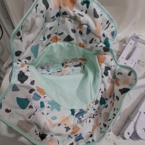 FISHERPRICE SIT ME UP FLOOR SEAT / PORTABLE BABY CHAIR - 44LBS MAX - PECIFIC PEBBLE (MODEL : GKJ14) image 4