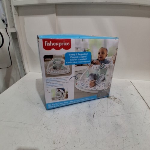 FISHERPRICE SIT ME UP FLOOR SEAT / PORTABLE BABY CHAIR - 44LBS MAX - PECIFIC PEBBLE (MODEL : GKJ14) image 6