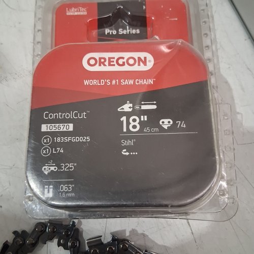 OREGON 18" COMBO SPEEDCUT CHAINSAW BAR & CHAIN (MODEL#: 554408) image 4