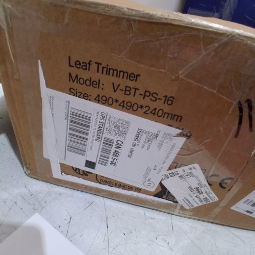 VEVOR MANUAL BUD LEAF BOWL TRIMMER WITH STAINLESS-STEEL BLADES FOR TWISTED SPIN CUT AND CLEAR VISIBILITY DOME - 16" BOWL (MODEL:‎V-BT-PS-16) image 2