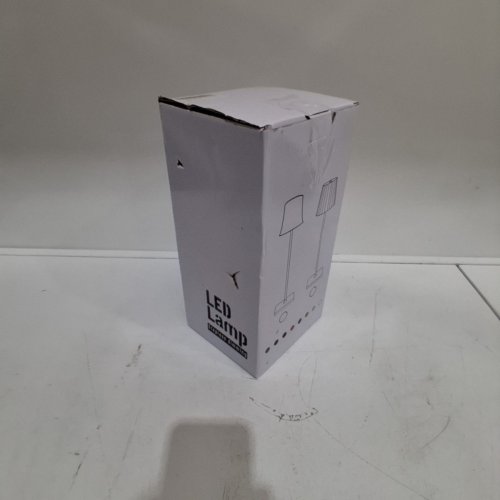 AIWEWIN CORDLESS BATTERY OPERATED PORTABLE LED TABLE LAMP - WHITE image 4