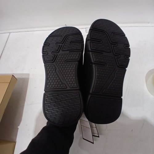 FITVILLE WOMENS EASYTOP RECOVERY SANDAL V3 - SIZE 8 WIDE - BLACK image 4