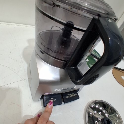 CUISINART CHOP & SHRED FOOD PROCESSOR - 5 CUP CAPACITY - SILVER (MODEL: FP-5C) image 2