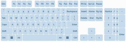 *FRENCH VERSION* LOGITECH ADVANCED WIRELESS KEYBOARD - BLACK (MODEL: MK540) image 2