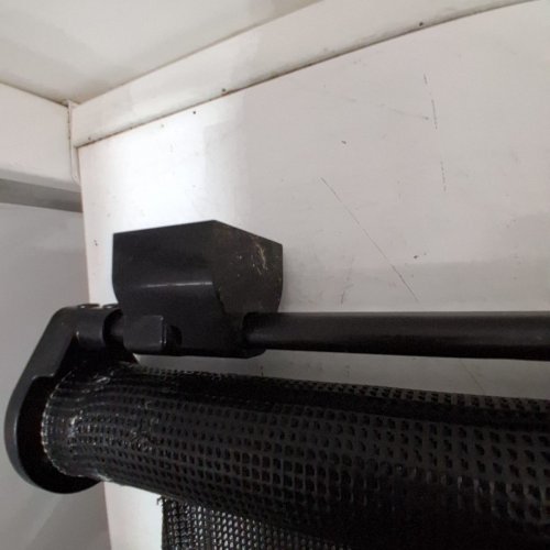 RETRACTABLE MESH SAFETY GATE FOR STAIRS / DOORWAY - 33" X 55" - BLACK (MODEL: SH20-006DB) image 3