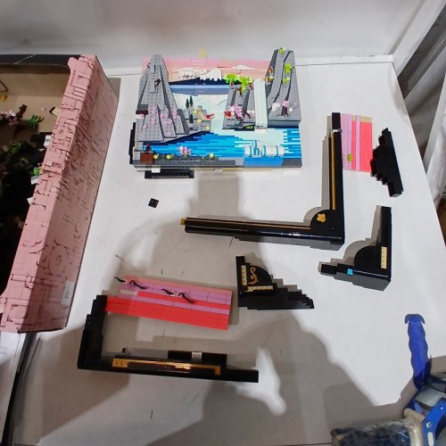1892PC LEGO ART JAPANESE CHERRY BLOSSOM LANDSCAPE (MODEL: 31218) image 2