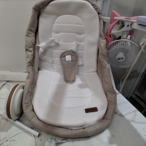 2-IN-1 EVENFLO ELARA SMART MOTION SWING AND SOOTHING NEST - 25LB MAX - COASTAL COFFEE (MODEL: SW100112516) image 6