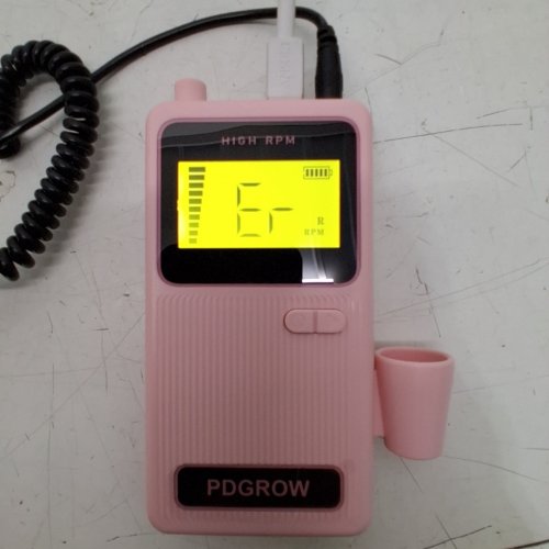 PDGROW RECHARGEABLE CORDLESS ELECTRIC NAIL DRILL - UP TO 50000RPM - PINK (MODEL: 3S201A) image 2