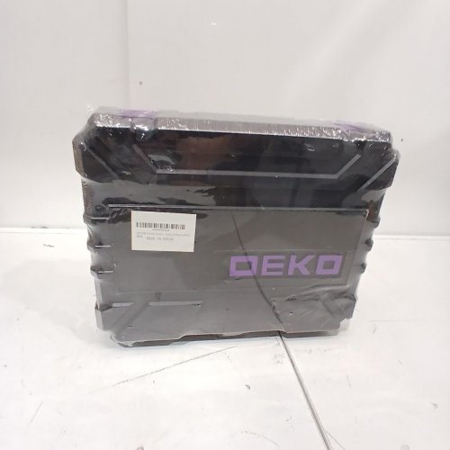 126PC DEKO PRO DRILL SET - WITH 8 V CORDLESS PURPLE DRILL, WRENCH, HAMMER, PLIERS, SCREWS, ETC. - PURPLE image 2