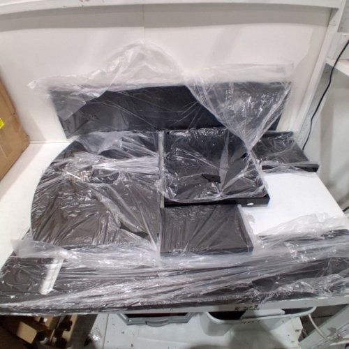 VEVOR ACRYLIC PODIUM STAND WITH WIDE READING SURFACE - 47"X13" - BLACK (MODEL: ‎JYJTW047TBLK) image 3