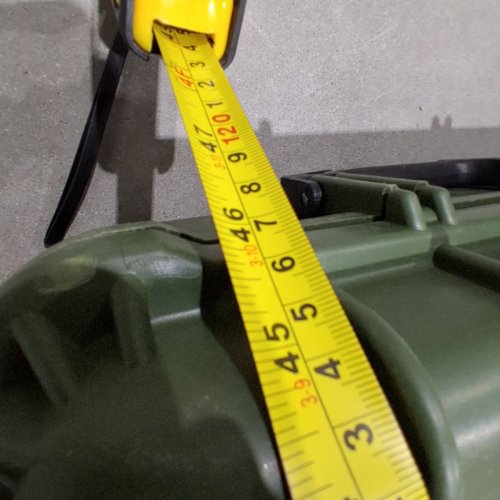 MEIJIA PORTABLE ROLLING WATERPROOF ALL WEATHER HARD RIFLE CASE - 48.5" X 16" - GREEN (MODEL:MJ6068) image 2