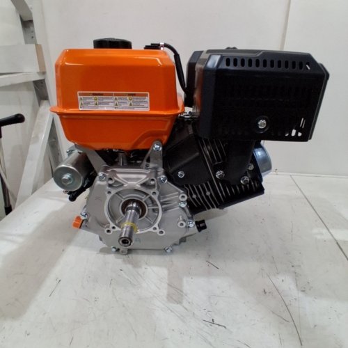 LIFAN 15HP ELECTRIC STARTER GASOLINE ENGINE - 420CC, 6.5L TANK - BLACK/ORANGE - (MODEL: 190F-TD) image 8