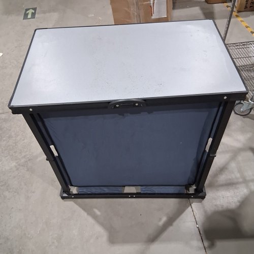 VEVOR FOLDING CAMPING STORAGE CABINET - BLUE/BLACK image 2