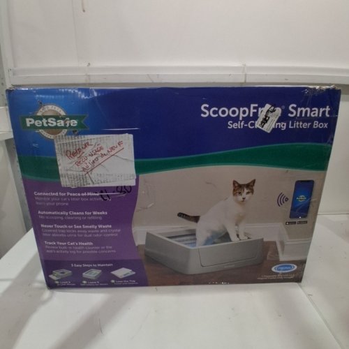 PETSAFE SCOOP FREE SMART SELF-CLEANING LITTER BOX - GRAY image 5