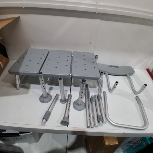 MEDLINE BATHE SAFE AND EASY KIT TRANSFER BENCH/CHAIR - 400LBS MAX - (MODEL: G3-600KRX1) image 2