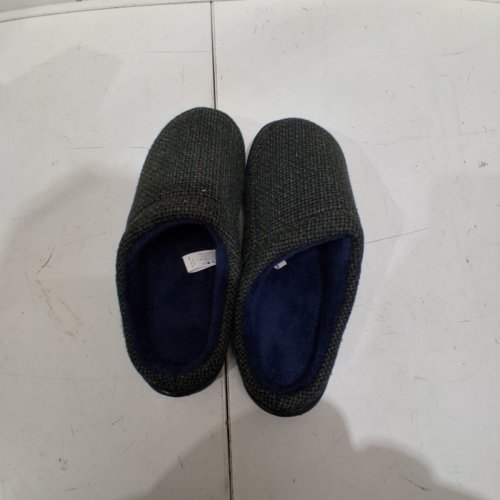 MENS ISOTONER MULTI TWEED HOODBACK SLIPPERS - 8-9 - GREY (STYLE: 18HARRY25) image 3