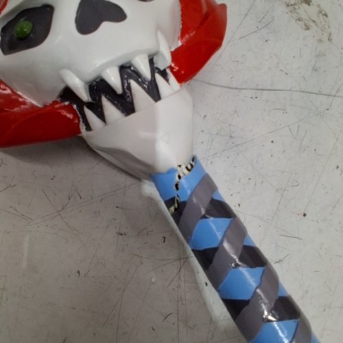 AROUNDIGHT ZAGREUS' STYGIAN BLADE FOR HALLOWEEN COSTUME/COLLECTABLE - 43.15" - MULTICOLOURED image 4