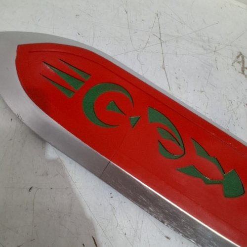 AROUNDIGHT ZAGREUS' STYGIAN BLADE FOR HALLOWEEN COSTUME/COLLECTABLE - 43.15" - MULTICOLOURED image 6