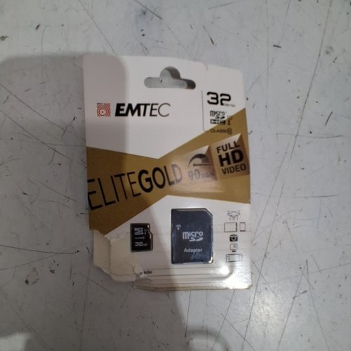 EMTEC ELITE GOLD CARD & ADAPTER - 90MB - 32GB (MODEL : ECMSDN32GHC10GP) image 2