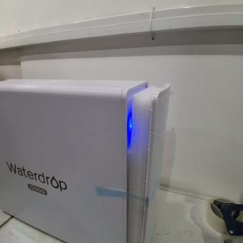 WATERDROP X12 ALKALINE MINERAL REVERSE OSMOSIS SYSTEM- 1200GPD- 11-STAGE FILTRATION TANKLESS- STAINLESS STEEL FAUCET, BPA FREE - WHITE (MODEL:WD-X12) image 3
