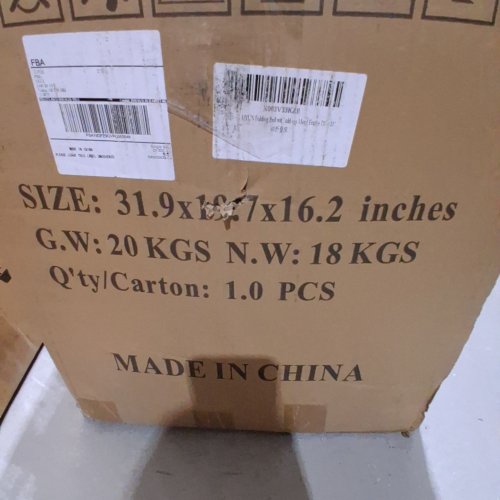CAIYUN FOLDING BED WITH MATTRESS - TWIN - BLACK/WHITE image 4