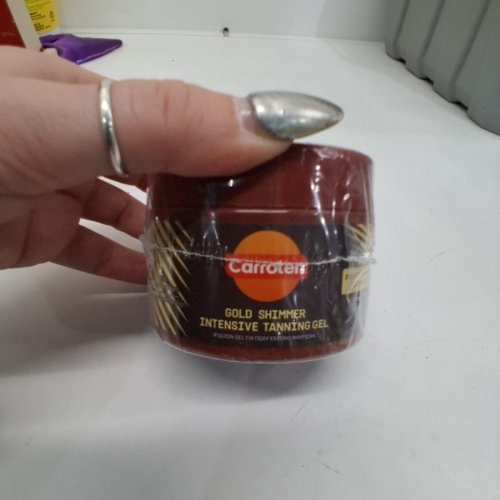 CARROTEN GOLD SHIMMER INTENSIVE TANNING GEL WITH SHIMMERING PEARLS - 150 ML image 3