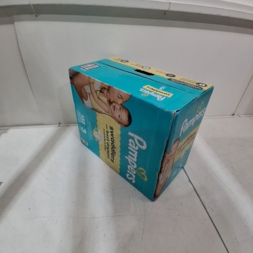 132PK PAMPERS SWADDLERS BEST DRYNESS DISPOSABLE DIAPERS - SIZE 3 - (16-28LBS) image 4