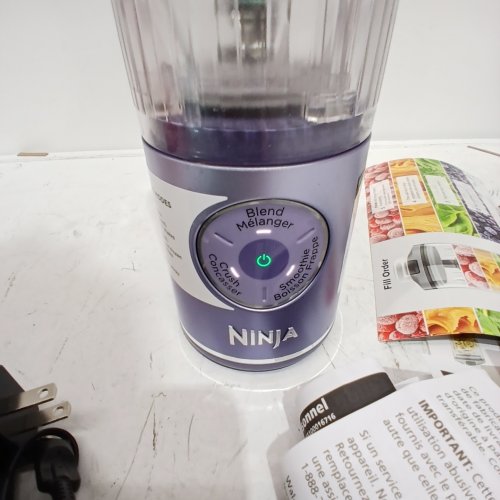 NINJA BLAST MAX PORTABLE BLENDER - 22 OZ CAPACITY - LAVENDER (MODEL: BC251CLD) image 2