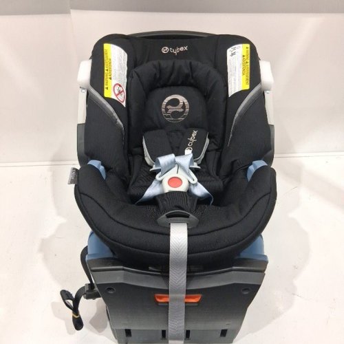 CYBEX ATON 2 INFANT CAR SEAT SLIM FIT, ULTRA LIGHTWEIGHT WITH SENSORSAFE TECHNOLOGY AND BASE - LAVASTONE BLACK (MODEL: 519004629) image 5