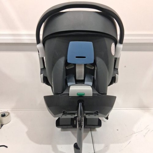 CYBEX ATON 2 INFANT CAR SEAT SLIM FIT, ULTRA LIGHTWEIGHT WITH SENSORSAFE TECHNOLOGY AND BASE - LAVASTONE BLACK (MODEL: 519004629) image 8