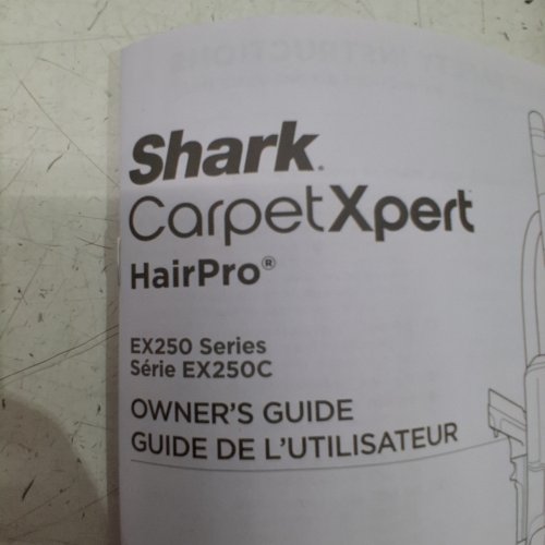 SHARK CARPETXPERT HAIRPRO CARPET CLEANER WITH BUILT IN STAIN REMOVER - BLACK/BLUE/GREY (MODEL: EX2251BRN) image 3