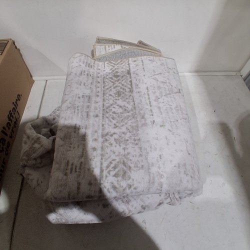 RVOLST MODERN MOROCCAN STYLE BOHO AREA RUG CARPET - 6FT X 9FT - GREY/WHITE (MODEL:‎CA-KBT-BOHO-58-GRAY-1) image 3