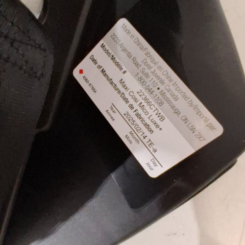 MAXI-COSI MICO LUXE+ INFANT CAR SEAT, LIGHTWEIGHT, EASY INSTALL WITH MAXILOCK - 30LB MAX - BLACK (MODEL: 22366CTWB) image 2
