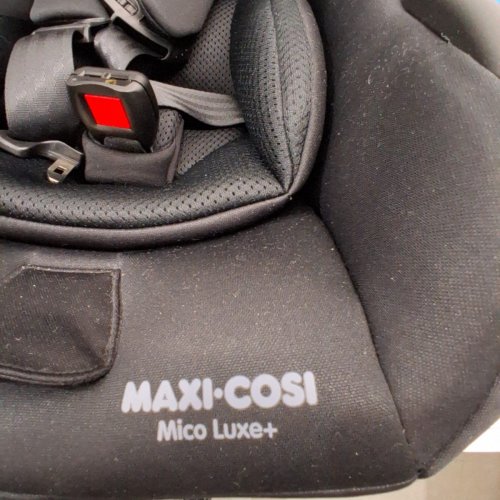 MAXI-COSI MICO LUXE+ INFANT CAR SEAT, LIGHTWEIGHT, EASY INSTALL WITH MAXILOCK - 30LB MAX - BLACK (MODEL: 22366CTWB) image 4