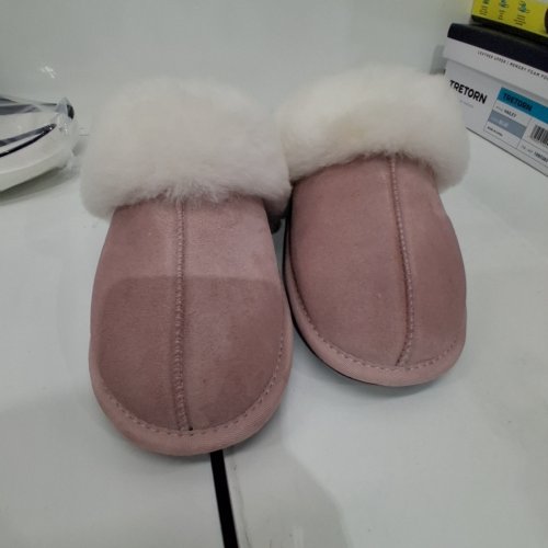 WOMEN'S NUKNUUK SLIPPERS - SIZE 9 - PINK/WHITE (STYLE: 3231006) image 2