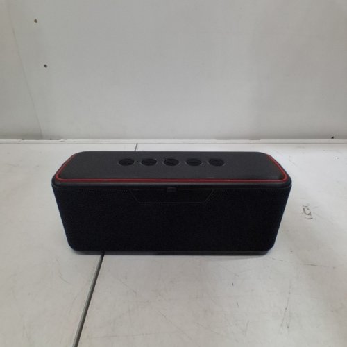 MONSTER SHOCK PLUS PORTABLE BLUETOOTH SPEAKER - BLUETOOTH 5.4 30W DUAL SPEAKER - DEEP BASS - 15H PLAYTIME - AUX/TF CARD SUPPORT - IPX6 WATERPROOF - BLACK/RED image 4