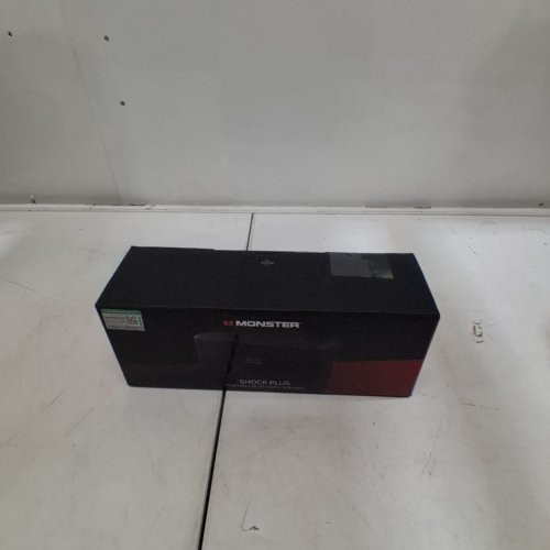 MONSTER SHOCK PLUS PORTABLE BLUETOOTH SPEAKER - BLUETOOTH 5.4 30W DUAL SPEAKER - DEEP BASS - 15H PLAYTIME - AUX/TF CARD SUPPORT - IPX6 WATERPROOF - BLACK/RED image 6