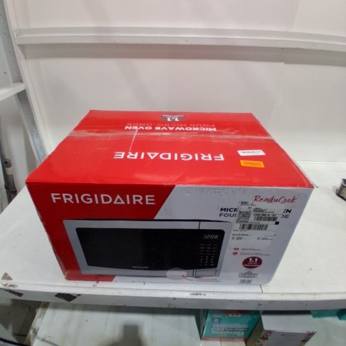 FRIGIDAIRE COMPACT COUNTERTOP MICROWAVE OVEN - 1.1 CU.FT. - BLACK/SILVER (MODEL: EMW1134) image 6