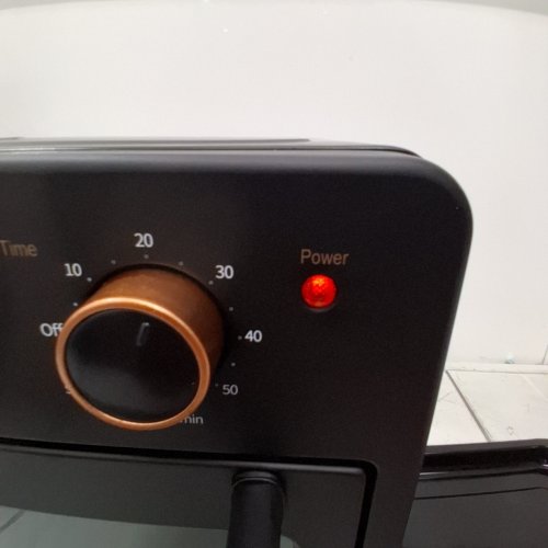 OUNIN STAINLESS STEEL AIR FRYER & TOASTER OVEN WITH STEAM INFUSION - 12L - BLACK (MODEL: KXD100-120A4) image 2