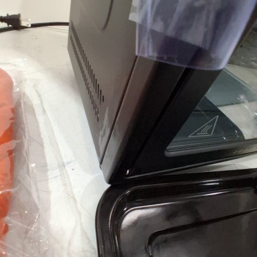 OUNIN STAINLESS STEEL AIR FRYER & TOASTER OVEN WITH STEAM INFUSION - 12L - BLACK (MODEL: KXD100-120A4) image 5